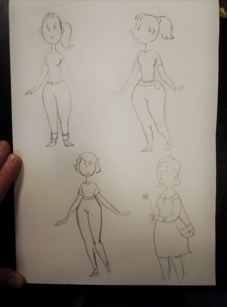 Персонажи. Вариант 1