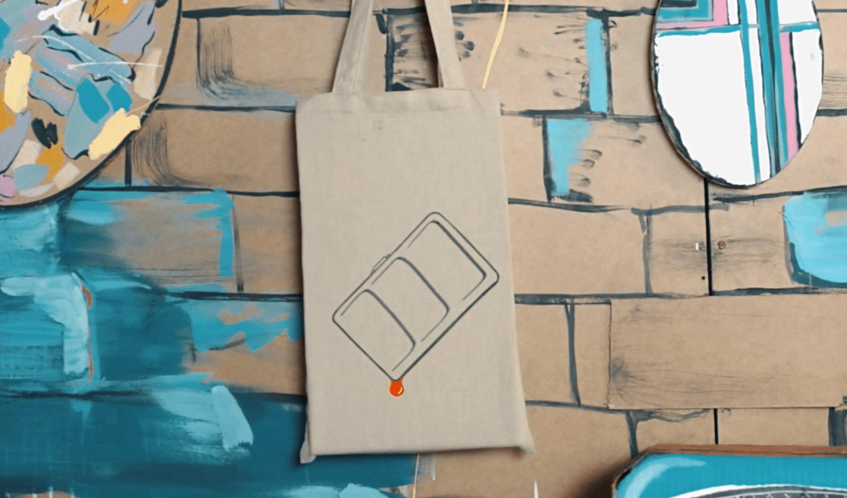 Кейс рекламного ролика пенала для акварельных красок Simple