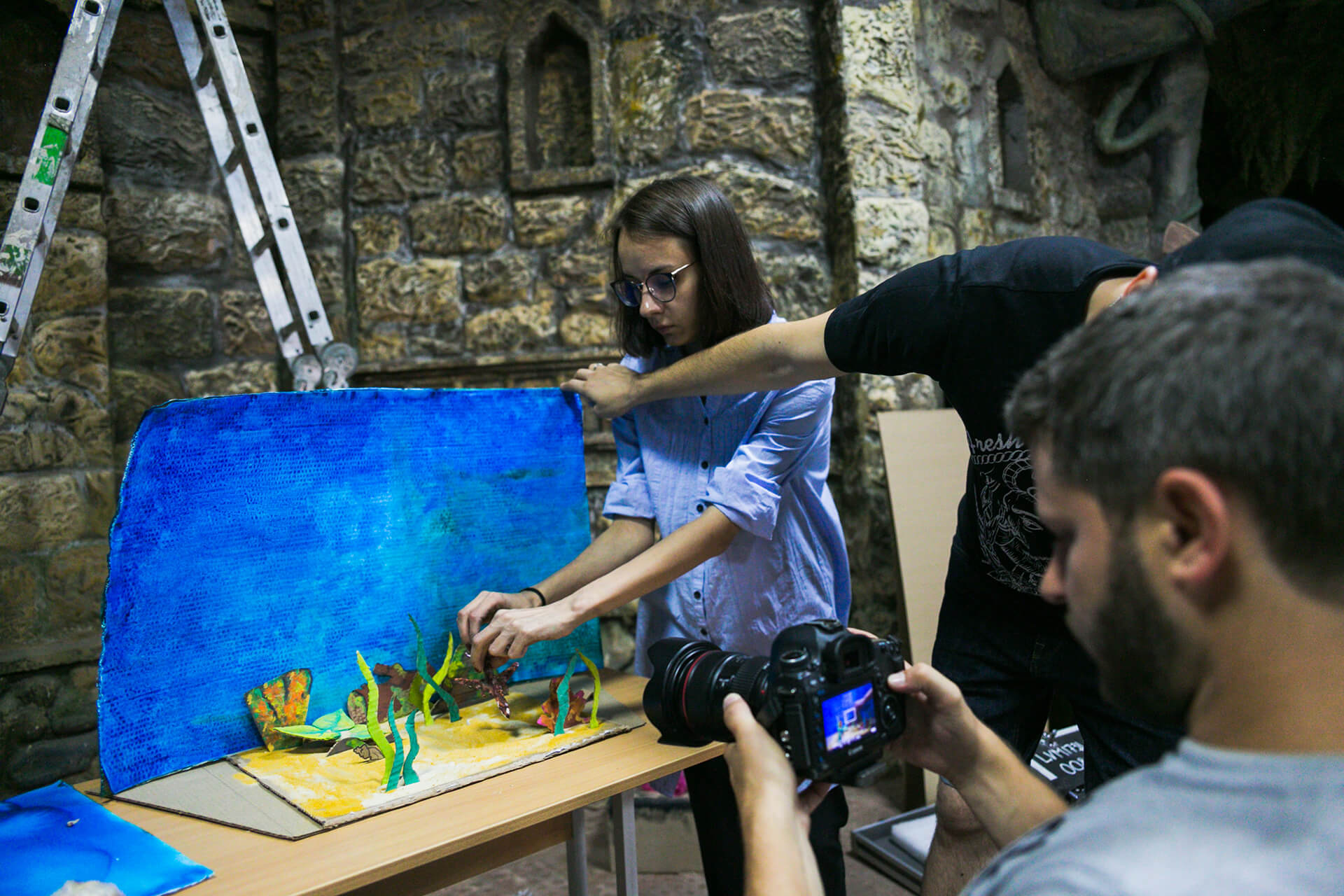 Кейс рекламного ролика пенала для акварельных красок Simple