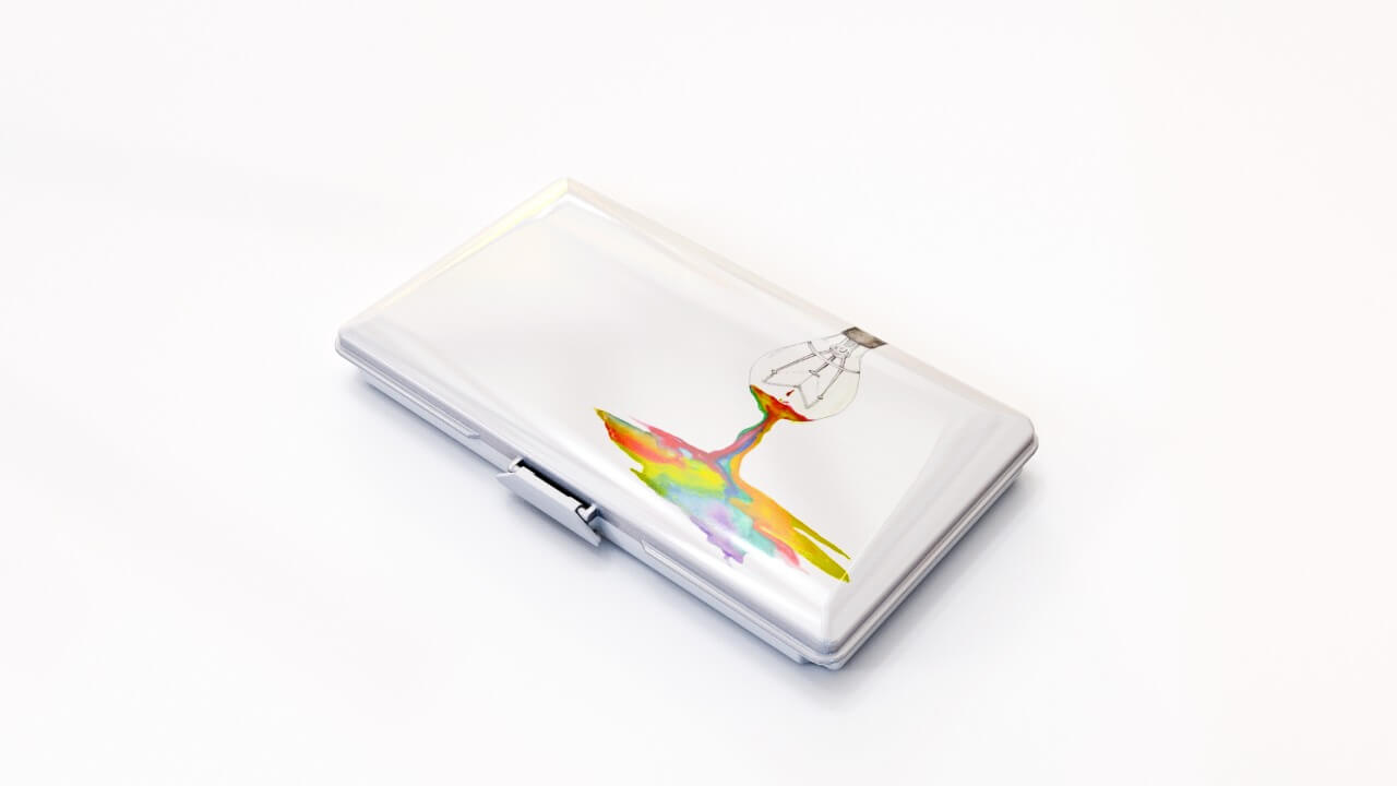 Кейс рекламного ролика пенала для акварельных красок Simple