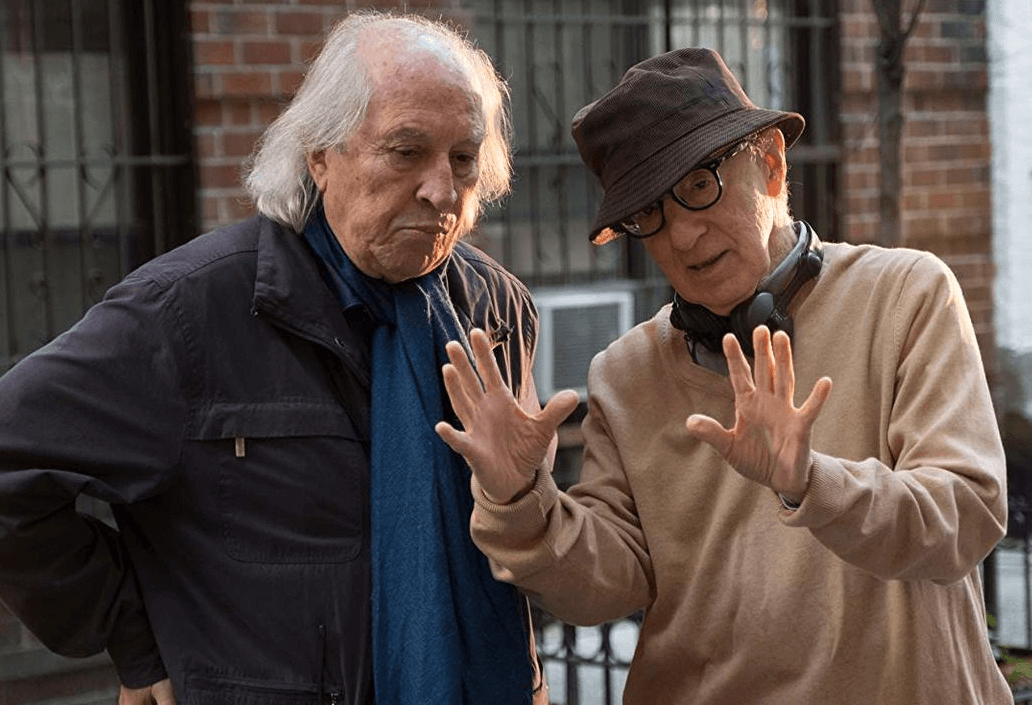 фото со съемок фильма Дождливый день в Нью-Йорке, реж. Вуди Аллен