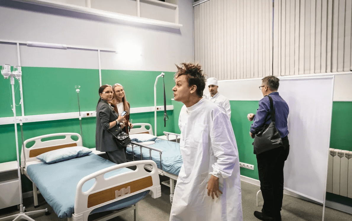 Локация больничной палаты