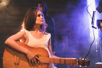 Съёмка музыкального клипа