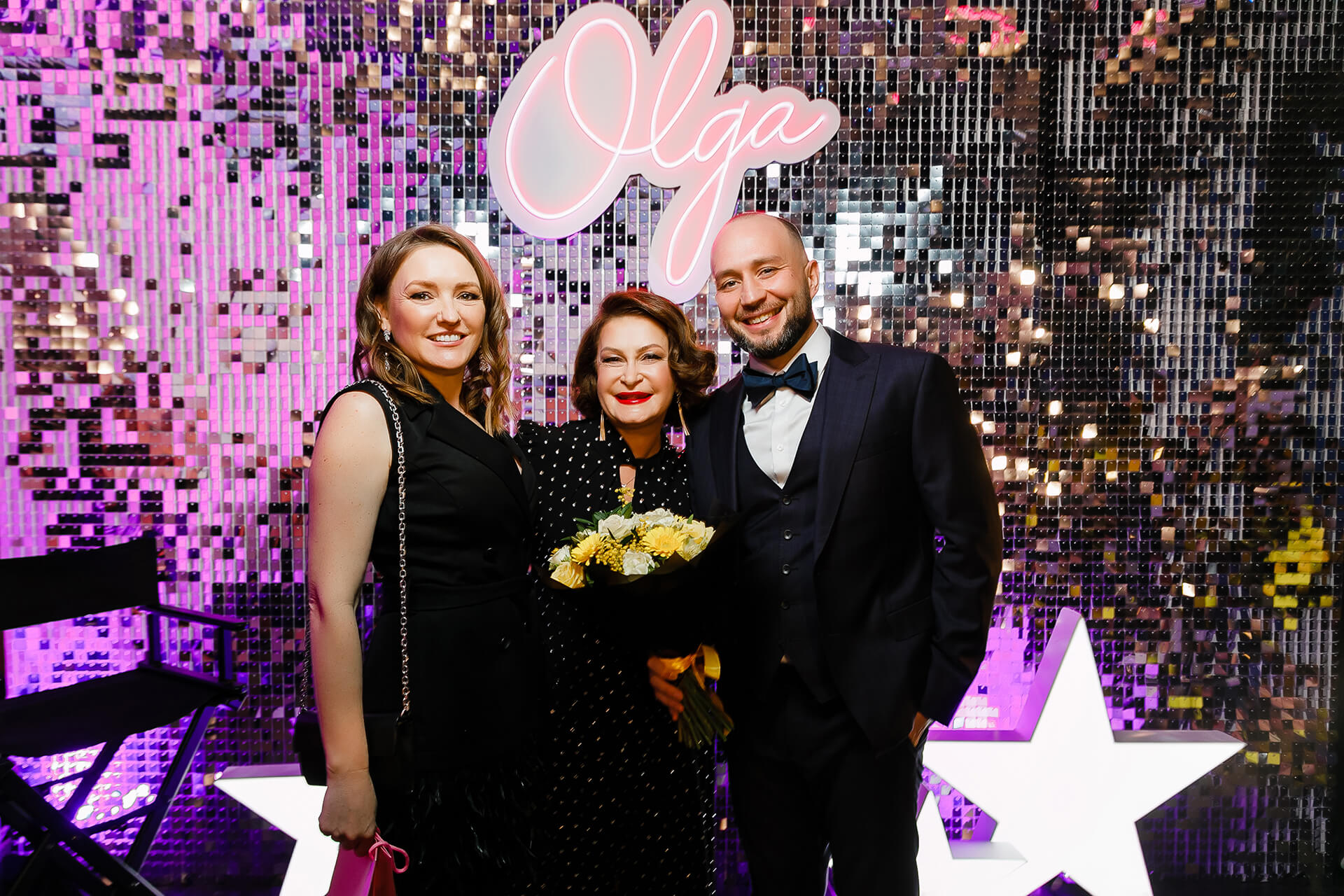 Именинница Ольга стала кинодивой этого вечера