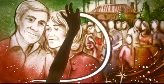 Песочная анимация для семейного видео