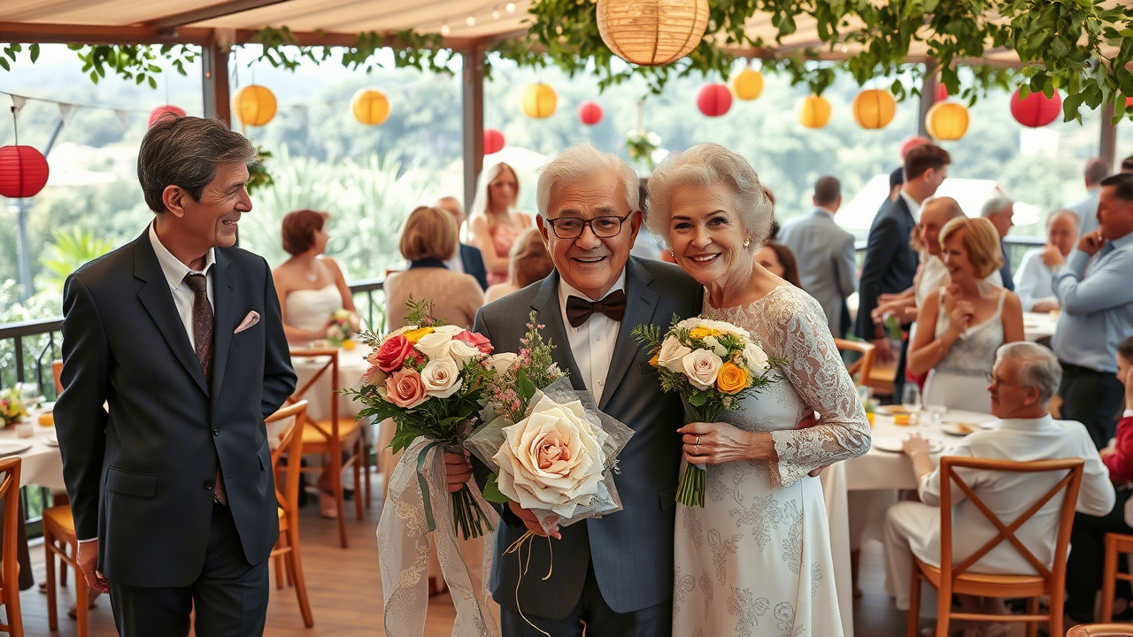 Что подарить родителям на золотую свадьбу?