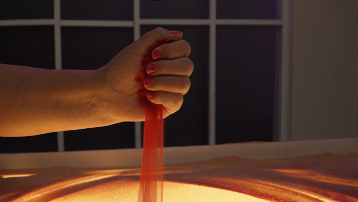 Песочная анимация для семейного видео