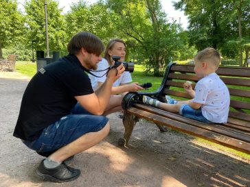 Как сделать интервью для видеопоздравления